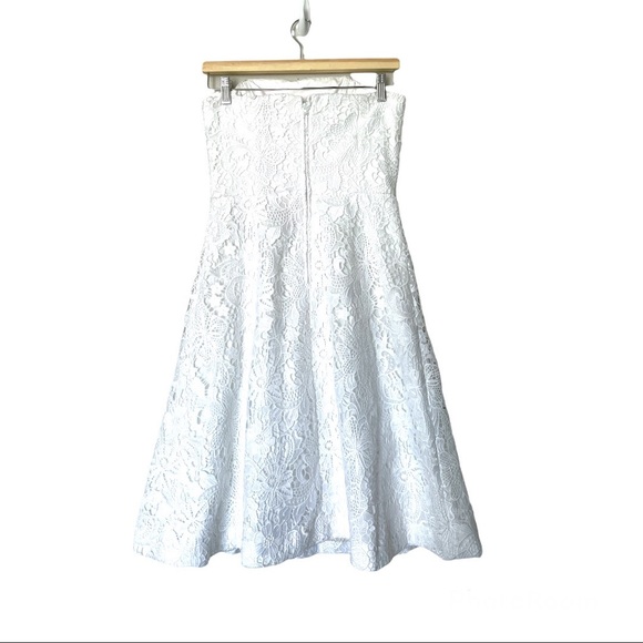 NWT Lilly Pulitzer Sienna Resort White Floral Lace Convertible Dress Size 2 - Picture 8 of 12